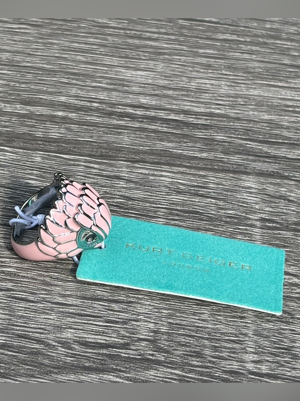 Kurt Geiger London Enamel Eagle Head Cocktail Ring